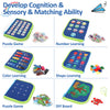 Flybay Busy Board, Toddler Toys Ages, Montessori Toys for 1 2 3 4 Year Old, Educational Learning Toys for Learning Fine Motor Skills, Christmas Birthday Gifts