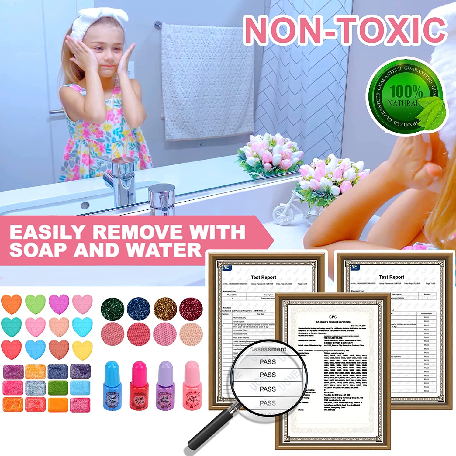 Sendida Washable Kids Makeup Kit for Girls Toys with Cute Makeup Bag, Toy  for Girls Age 3 4 5 6 7 8 9 10 Year Old (25PCS) - Coupon Codes, Promo  Codes, Daily Deals, Save Money Today
