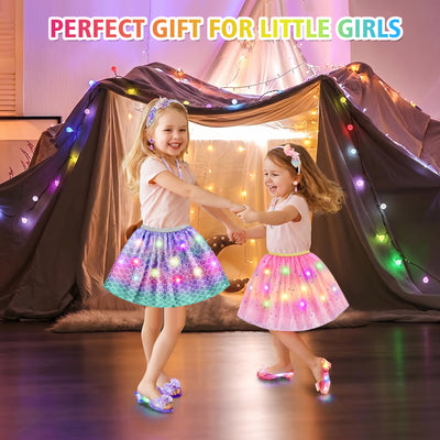 Flybay Princess Dress up for Girls, Toddler Dress up Clothes with Shoes & Accessories, Girls Role Play Princess Toys Gift for Girls 3 4 5 6 Years Old