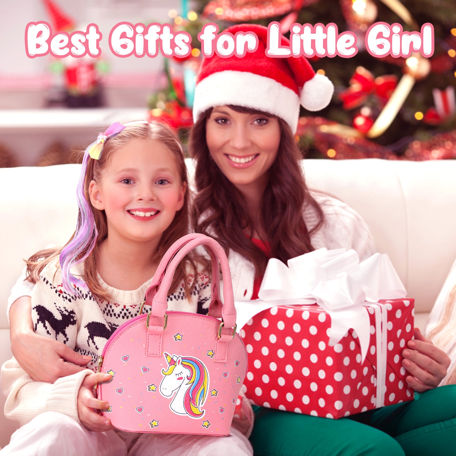 Sendida Kids Makeup Kit for Girls, Real Washable Makeup Toy for Little Girl Princess Play Make Up Birthday Gift Toy for Toddler Kid Girls Children Age 4 5 6 7 8 9 10 Year Old