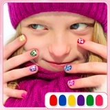 Kids Nail Polish Set for Girls, Sendida Nail Art Kit with Nail Dryer & DIY Nail Stickers, Nail Kit Toys for Girls with Non-Toxic Nail Polish,Age 3-12 Little Girl Gift Toys