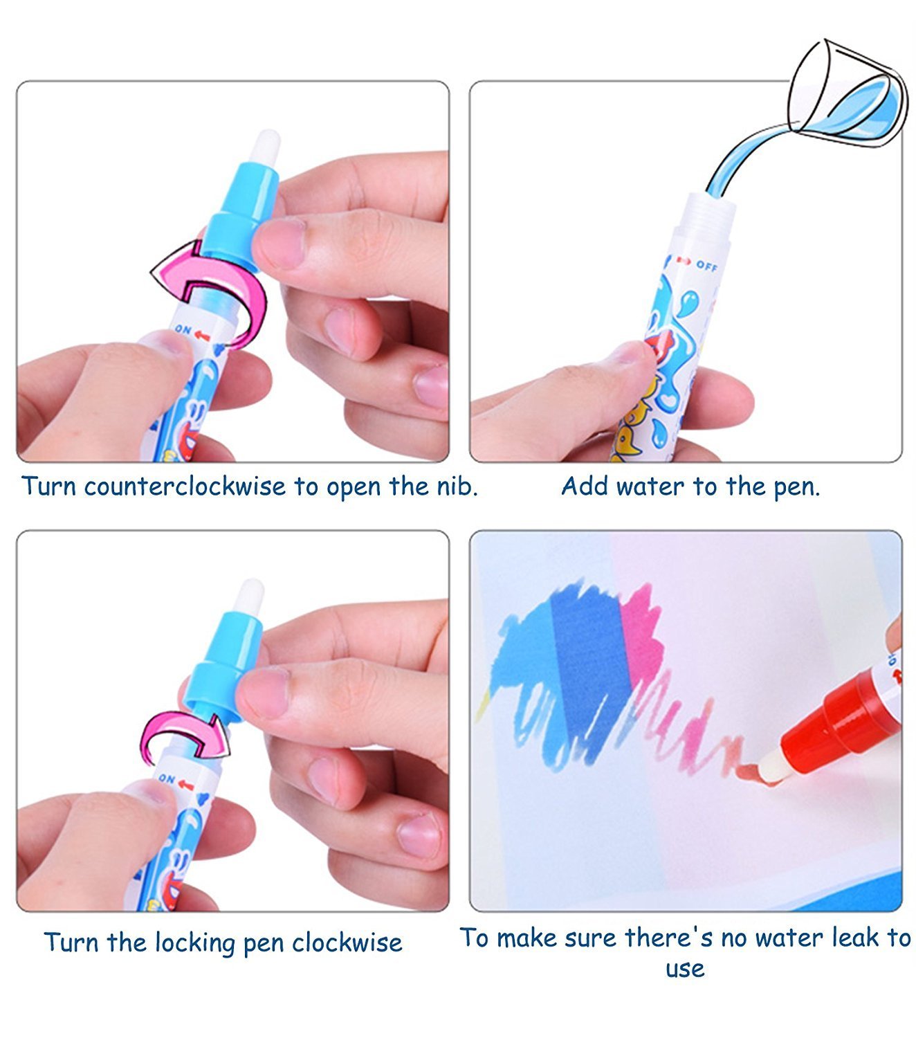 Kids Aquadoodle Drawing Mat Painting Pad