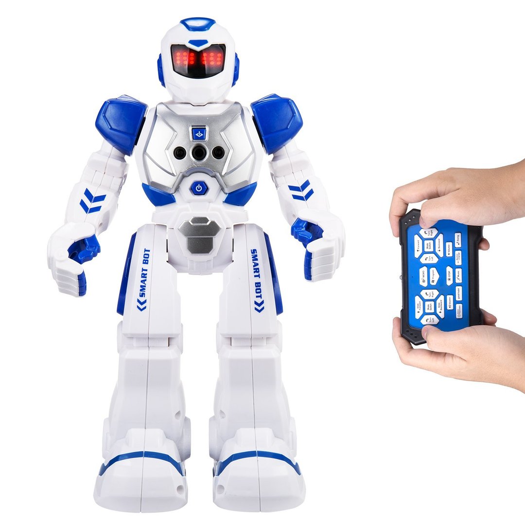 Remote Control Robot Toy for Children - Walks, Talks, Dances, Plays Songs, Programable, Fun and Educational