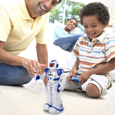 Remote Control Robot Toy for Children - Walks, Talks, Dances, Plays Songs, Programable, Fun and Educational